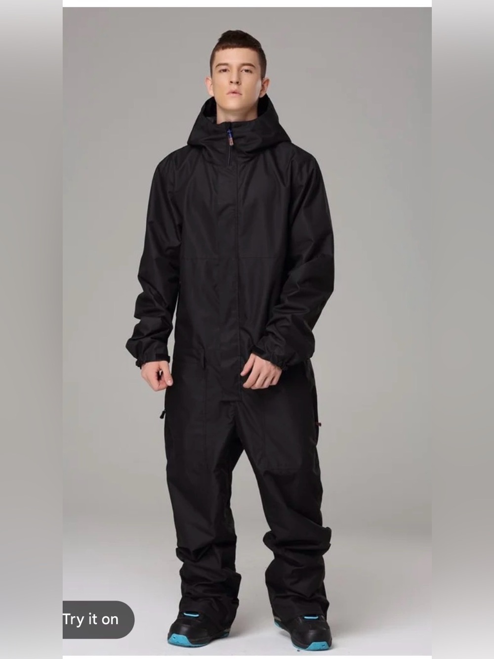 Men's Searipe One Piece Stylish Ski Suit Winter Jumpsuit Snowsuit